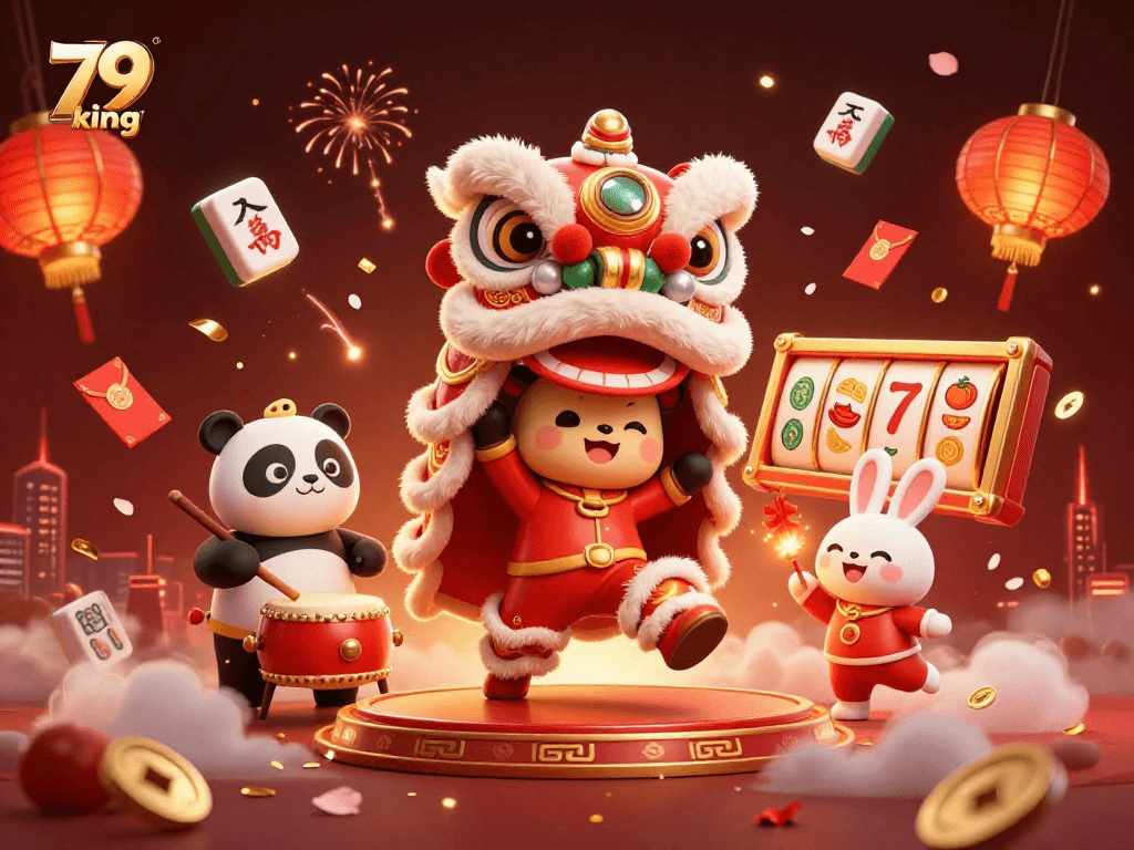Join the celebration with 79 king's thrilling slots and vibrant gambling atmosphere.