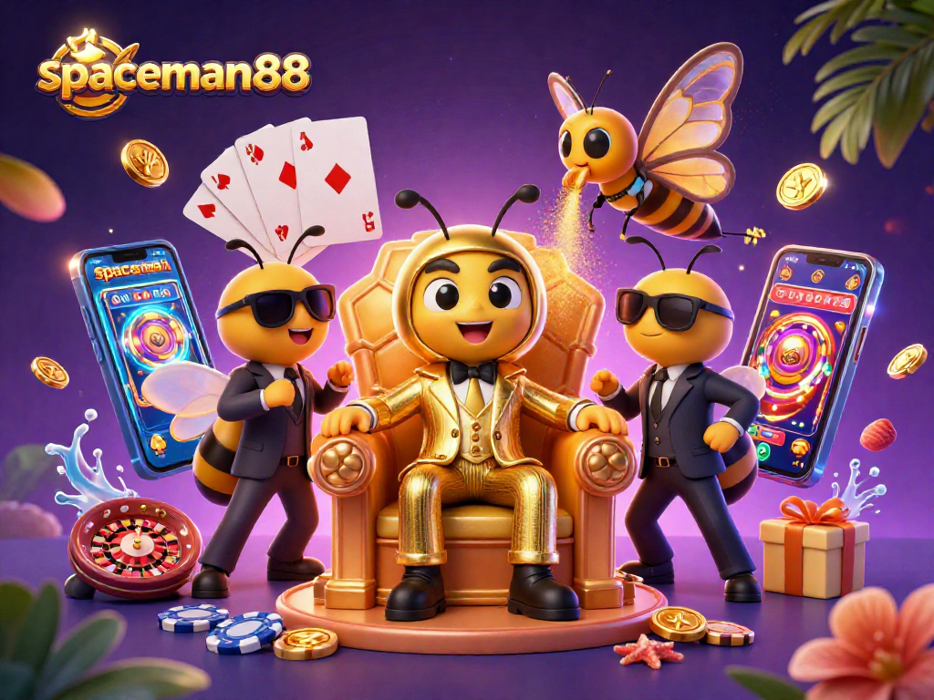 Experience the excitement of spaceman88 with vibrant slot games and dynamic casino elements.